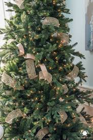 Stumped on how to decorate your christmas tree this year? How To Decorate A Christmas Tree With Ribbon Kelley Nan