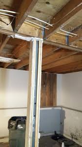 If you don't want too much hassle to cover your basement pole, painting it up is a good idea. Installing Permanent Support Column In The Basement Home Improvement Stack Exchange