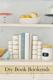 Diy Book Bookends The Mother Huddle Diy Book Diy Bookends Diy Room Decor