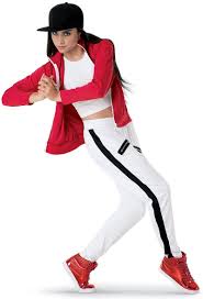 Black And White Striped Dance Costume Zipper Accent Harem Pants Dance Outfits Hip Hop Dance Outfits Dance Costumes Hip Hop