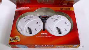 If your house is on fire early warning is key to safe escape. First Alert Wireless Interconnect Battery Smoke Alarm With Voice Location Twin Pack Sa511cn2 3st Youtube