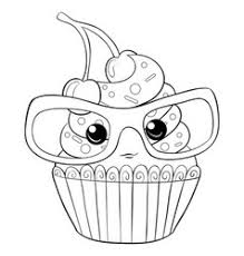 Instant download 5 pages halloween cupcakes part2 8.5 x 11 these 5 halloween cupcake pages are. Cupcake Coloring Pages Vector Images Over 430
