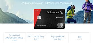 Select offers/benefits may not be achievable based on the assigned credit line and ability to maintain that credit line. Barclays Aviator Red World Elite Mastercard 60 000 Miles Annual Fee Waived If You Apply In Flight Doctor Of Credit