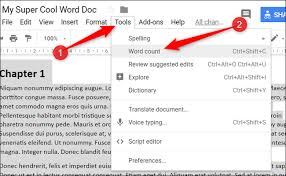 For instance, a college student writing his assignments or but you can check the number of words using a few mouse click or by using the keyboard shortcut. How To Find The Page And Word Count In Google Docs