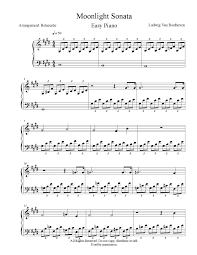 2, 'moonlight' is one of the most popular piano pieces ever written. Pin On Piano