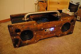 Custom Made Boom Boxes Google Search Diy Boombox Stereo Idea Subwoofer Box Design