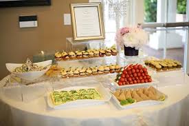 Lovely Lucite Levels Bridal Shower Food Table Bridal Shower Food Food