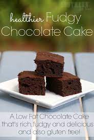 Recipe Healthier Fudgy Chocolate Cake Chocolate Fudge Cake Fudgy Chocolate Chocolate Frosting Recipes