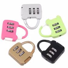 Jawaban kuis kode gembok 3 angka. Athaya Shop Kunci Gembok Mini Coded Lock Koper Bagasi Password 3 Digit Angka Shopee Indonesia