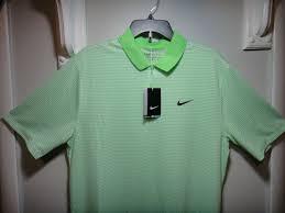 Black And Lime Green Nike Shirt Mens Nike Mens Golf Standard Dry Fit Shirt Color Lime Green White Size Lrg Tall Nikegolf Golf Workout Shirts Golf Outfit Colorful Shirts