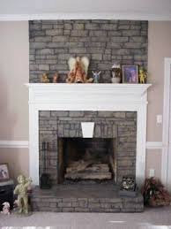From so many ideas regarding the. Diy How To Create A Stacked Stone Fireplace