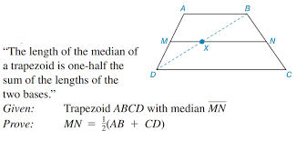 There are irregular trapezoid area calculators and a trapezoid area formula that makes the process simple. Answered A B M The Length Of The Median Of A Bartleby