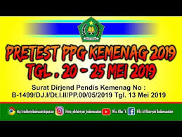 We did not find results for: Pretest Ppg Kemenag 2019 Tgl 20 25 Mei 2019 By Mts Alba Tv