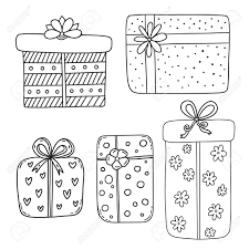 Plus, it's an easy way to celebrate each season or special holidays. Gift Boxes Collection Presents Isolated On White Greeting Card Decoration For Birthday Coloring Book Page Christmas Gift Box Decorations Royalty Free Cliparts Vectors And Stock Illustration Image 121491032