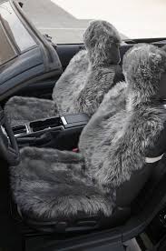 Universal Long Wool Sheepskin Car Seat Cover Cool Car Accessories Sheepskin Car Seat Covers Bling Car Accessories