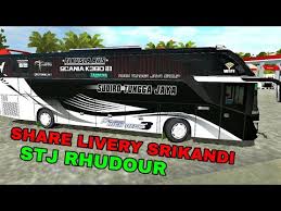 Keseruan lainya adalah terletak pada tampilan bus yang bisa kalian modifikasi sesuka hati. Share Livery Srikandi Stj Rhudour Download Google Drive Youtube