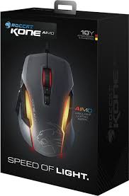 Mouse is totally blacked out. Roccat Kone Aimo Grau Winni S Computershop