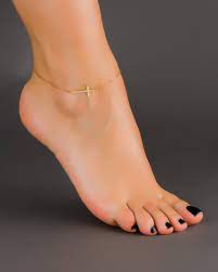 Browse our collection of anklets and choose from a variety of styles, metals and more at kay. Sideways Cross Anklet