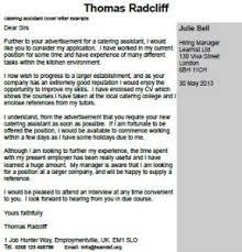 Kitchen assistant cover letter sample. Catering Assistant Cover Letter Example Learnist Org