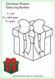 Free printable christmas coloring pages. Christmas Present Colouring Pages