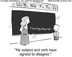 Pin By Vanessa Garcia On Funny And Inspiration Sayings Subject And Verb Subject Verb Agreement Teacher Humor