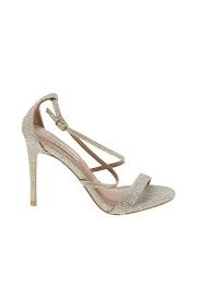Steve Madden Feliz Women S Gold Glitter Strap Stilett Gem