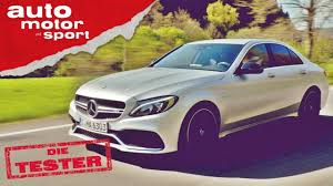 Dabei wurden sie durch den unfall eines anderen autos und die daraus resultierende sperrung aufgehalten. Mercedes Amg C 63 S Der Leasing Liebling Aller Youtuber Die Tester Auto Motor Und Sport Youtube