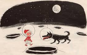 From wikimedia commons, the free media repository. Little Red On The Moon From Nebelspalter 1958 Things To Come Little Red Outer Space