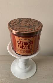 BBW, Cayenne Caramel CandleNEW Home Candles