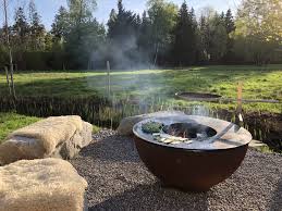 Gemutlich Grillen Rund Um Das Feuer In 2020 Feuer Feuerschale Outdoor