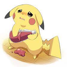 Sad Pikachu Pokemon Know Your Meme Pikachu pokemon pikachupokemon ketchup pokemonfanart nintendo pikachunintendo pika cute.