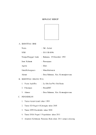 Maybe you would like to learn more about one of these? Contoh Riwayat Hidup Penulis Dalam Karya Ilmiah