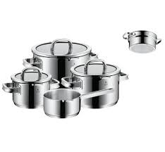 5 out of 5 stars with 4 ratings. Wmf Function 4 Cookware Set 4 Piece With Free Steam Insert Black Coolblue Before 23 59 Delivered Tomorrow