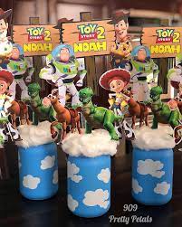 From toy story birthday invitations to party favors, decorations, and even buzz lightyear, woody, alien, and other toy story costumes 2. Pin On Toy Story Party