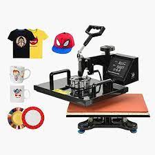 Suncoo 15x15 6 In 1 Heat Press Machine Swing Away Digital Sublimation Heat Pressing Transfer Machine For T Shirt Mug Hat Heat Press Machine Press Machine Mugs