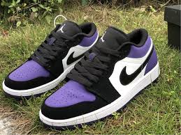 2020 Air Jordan 1 Low Court Purple Mens Size Sale 553560 125 In 2020 Jordan Shoes Girls Sneakers Men Fashion Jordan 1 Low