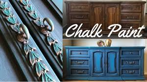 Authentic navy is one of over 800 colors from kilz®. Diy Dresser Makeover W Annie Sloan Chalk Paint Aubusson Blue Youtube