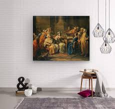 Le Grand Seigneur donnant un concert à sa maîtresse [The Grand Turk giving  a Concert to his Mistress] [1737] by Charles–André van Loo [1705–1765] by  MyCozyFineArt Wall Art