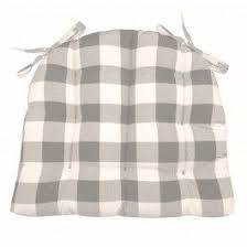 Black And White Buffalo Check Chair Pads Pin On Home Decor Fashions