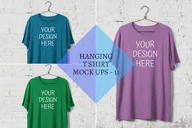 Hanging T Shirt Mock Ups Steel Hanger Wall Background Png 426847 Mockups Design Bundles In 2020 Design Mockup Free Free Psd Design Psd Template Free