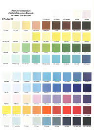 Discussion Of Different Enamel S Properties Color Chart Enameling Jewelry Metal Jewelry Making