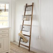Vertical Wooden 6 Ft Blanket Ladder Ladder Decor Blanket Rack Wall Ladders