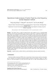 L'article 1832 du code civil dispose en son premier alinéa que la société est instituée par deux ou plusieurs personnes qui conviennent par un contrat d'affecter à une entreprise commune des biens ou leur industrie en vue de partager le bénéfice ou de profiter de l'économie qui pourra en résulter. Modal Parameters Identified By Enhanced Fdd Method Download Table