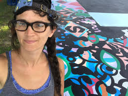 With Basketball Court Mural And Handmade Nets, Boston Artist Unites Art And  Sports