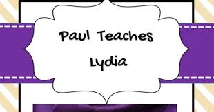 Her story is told in the book of acts. Lydia Seller Of Purple Cloth Bible Fun For Kids