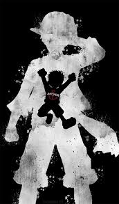 Please contact us if you want to publish a luffy black wallpaper on our site. I Tried To Make A Simple Luffy Wallpaper In Black White And Red Color Onepiece