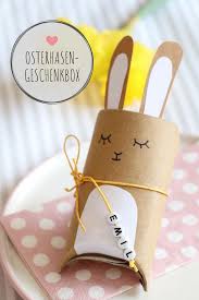 Osterhasen Geschenkschachtel Klorollen Upcycling Zu Ostern Lavendelblog Geschenkschachtel Basteln Ostern Geschenke Basteln Geschenkbox Basteln