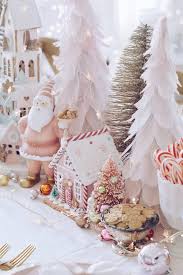 Pink Christmas Table Decorations A Pink Wonderland Dinner The Pink Dream Pink Christmas Table Pink Christmas Decorations Pink Christmas Table Setting