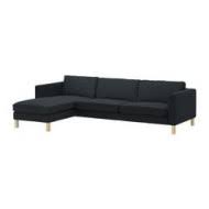 Karlstad indoor furnishing pdf manual download. Karlstad Sofa And Chaise Lounge Korndal Dark Gray Ikeapedia