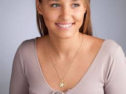 Hand Cut Panda Bear Coin Pendant: 14K Gold & Rhodium Plated